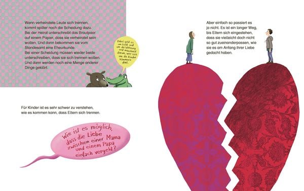 Kindersachbuch "Was, wenn Eltern auseinandergehen?" von Dagmar Geisler_Loewe Verlag_Seitenansicht 3