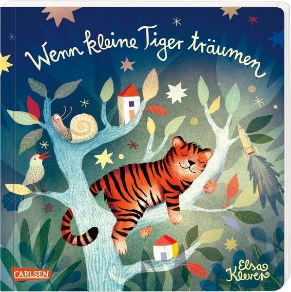 Pappbilderbuch "Wenn kleine Tiger träumen" von Elsa Klever_Carlsen Verlag_Buchcover